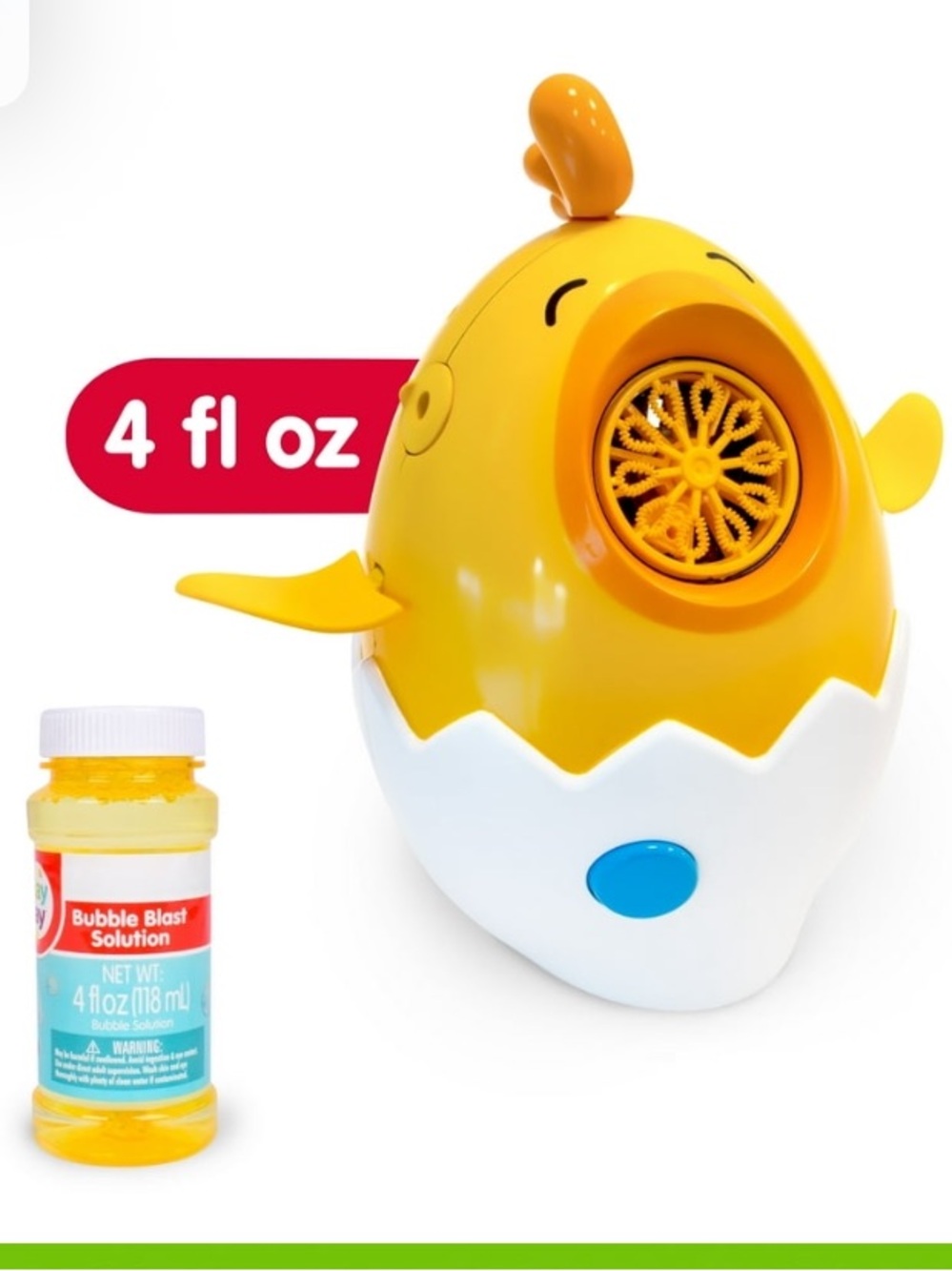 Yellow Interactive Bubble Toy for Kids